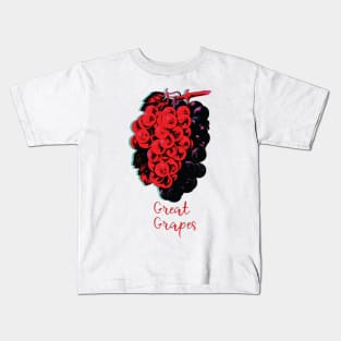 Grapes Fruit Identity Kids T-Shirt